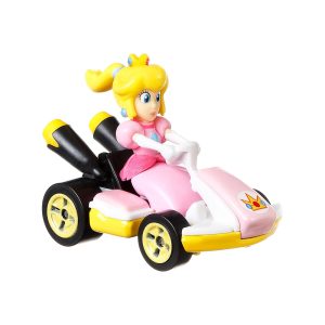 Mattel Hot Wheels Super Mario Die Cast 1:64, Princess Peach Standard Kart (GBG28 Group GBG25-977A)