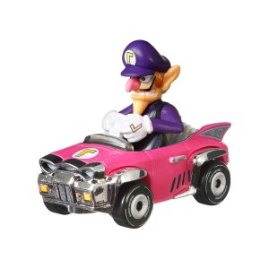 Mattel Hot Wheels Super Mario Die-Cast 1:64, Waluigi Standard Kart (GJH54 Group GBG25-977A)