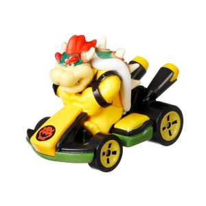 Mattel Hot Wheels Super Mario Die-Cast 1:64, Bowser Standard Kart (GRN20 Group GBG25-977A)