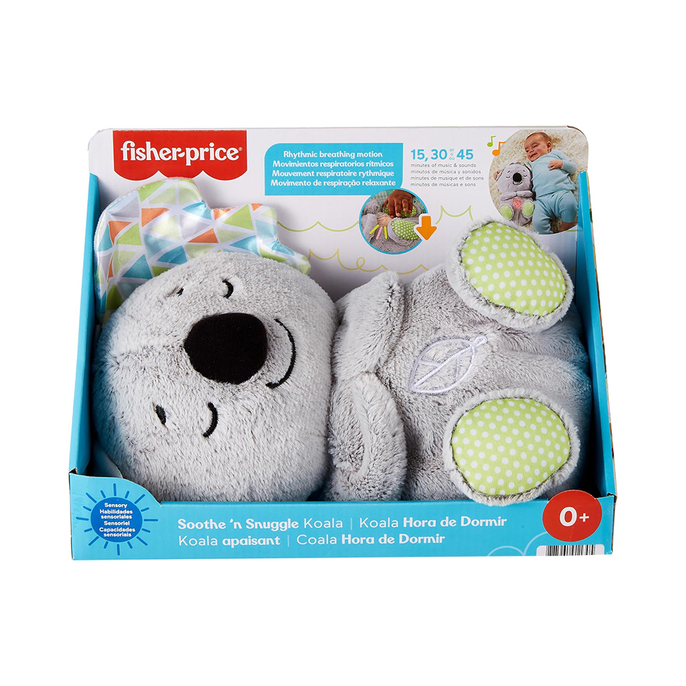 Mattel Fisher-Price Soothe ‘n Snuggle Koala Plush Musical Toy - Image 2