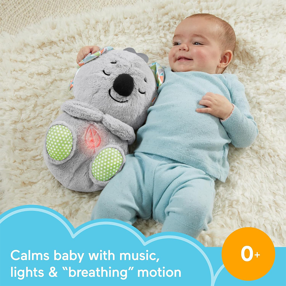 Mattel Fisher-Price Soothe ‘n Snuggle Koala Plush Musical Toy - Image 5