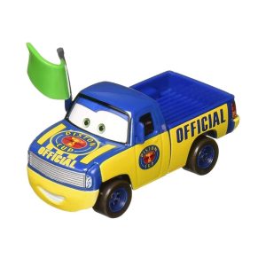 Mattel Disney Pixar Cars Metal Series 1:55 Scale Dexter Hoover with Green Flag