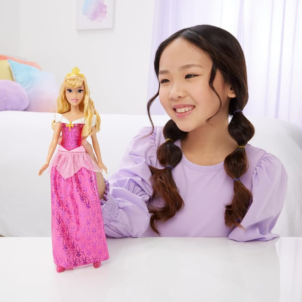 Mattel Disney Princess Aurora Fashion Doll And Accessory, Toy Inspired By The Movie Sleeping Beauty - Image 6