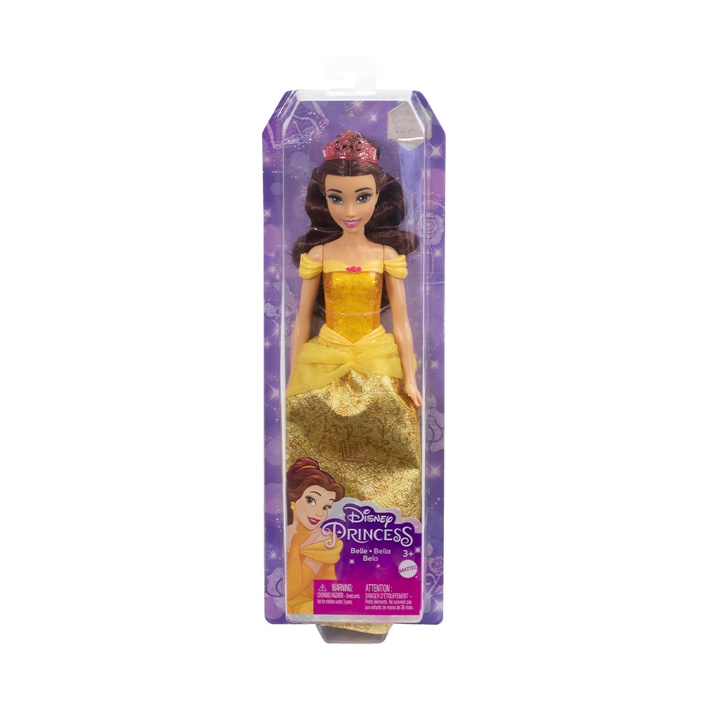 Mattel Disney Princess Belle Fashion Doll And Accessory, Toy Inspired By The Movie Beauty And The Beast - Image 2