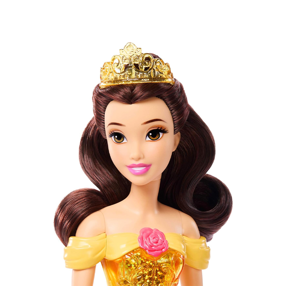 Mattel Disney Princess Belle Fashion Doll And Accessory, Toy Inspired By The Movie Beauty And The Beast - Image 3