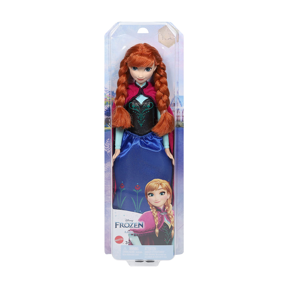 Mattel Disney Frozen Anna Fashion Doll And Accessory Toy Inspired By The Movie - Image 2