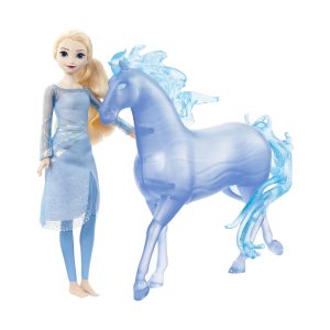 Mattel - Disney Princess Toys: Frozen - Fashion Doll Elsa & Nokk Horse Set