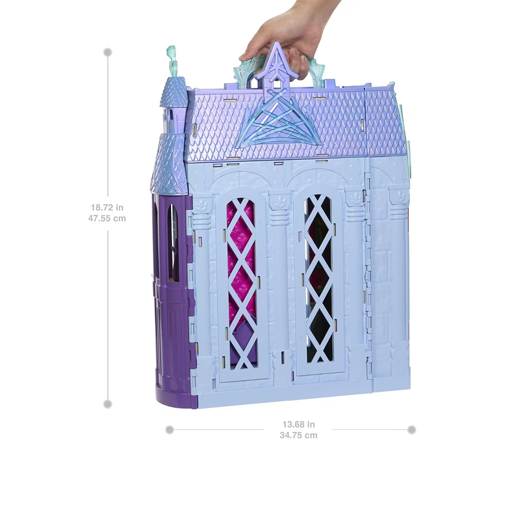 Mattel - Disney Princess Toys: Frozen Fashion Dolls - Arendalle Castle with Doll - Image 3