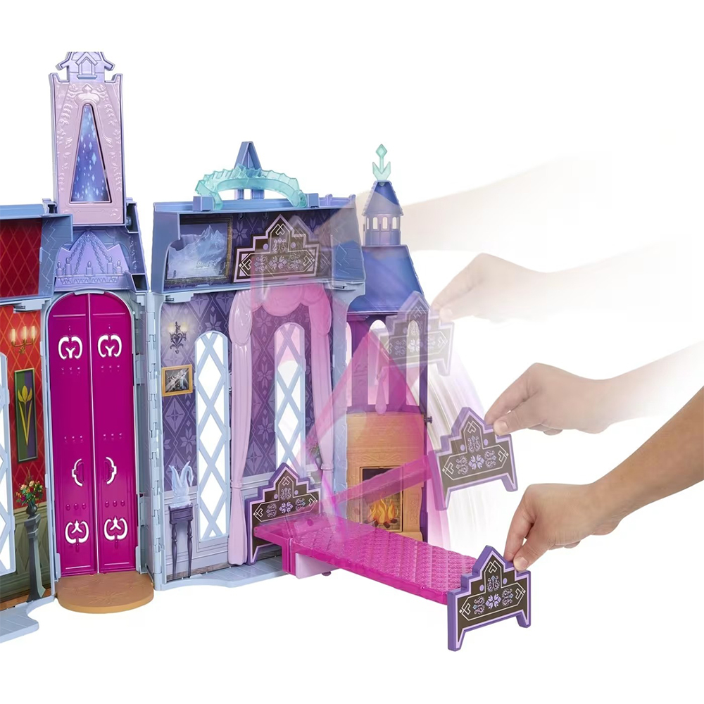Mattel - Disney Princess Toys: Frozen Fashion Dolls - Arendalle Castle with Doll - Image 4