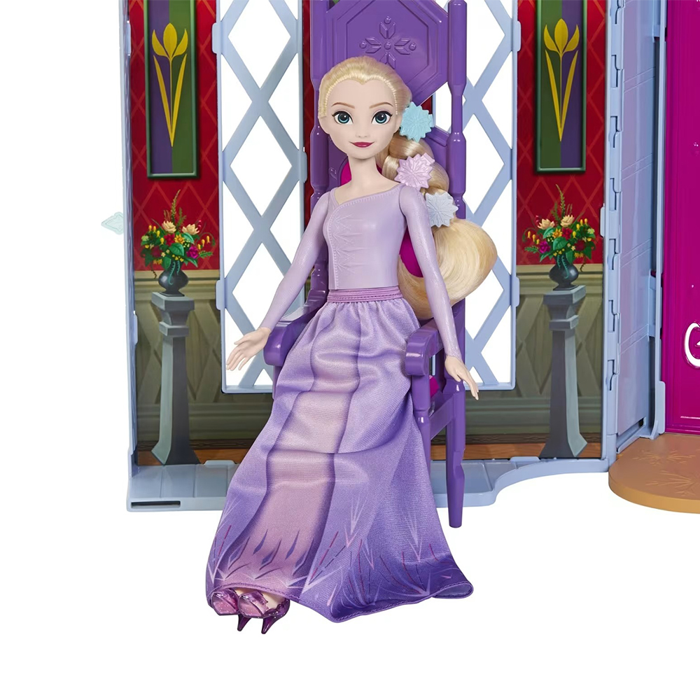Mattel - Disney Princess Toys: Frozen Fashion Dolls - Arendalle Castle with Doll - Image 5