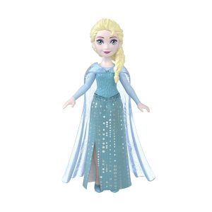 Mattel Disney Frozen Small Doll, Elsa in Blue Dress (CDU8PCS)
