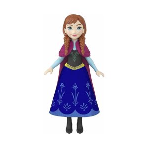 Mattel Disney Frozen Small Doll, Anna in Colorful Dress (CDU8PCS)