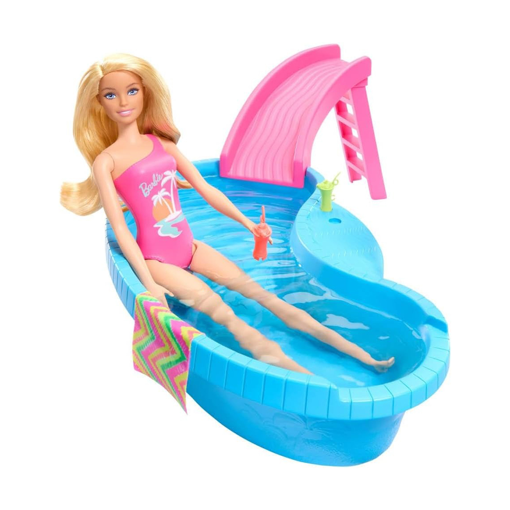 Mattel Barbie® Pool with Doll - Refreshed - Image 5