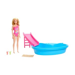 Mattel Barbie® Pool with Doll - Refreshed
