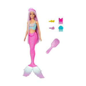 Mattel Barbie Mermaid Doll With 7-inch-Long Fantasy Hair & Accessories For Styling Play
