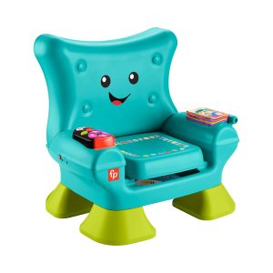 Mattel Fisher-Price Laugh & Learn Smart Stages Chair Electronic Learning Toy For Toddlers, Teal