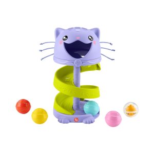 Mattel Fisher-Price Purrr-fect Ball Tower Developmental Toy for Babies & Toddlers