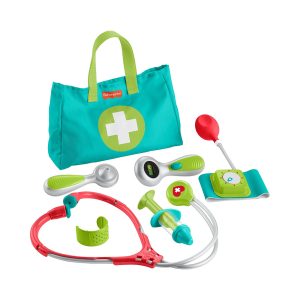 Mattel Fisher-Price Medical Kit 7-Piece Doctor Toys Preschool Pretend Play Set For Ages 3+ Years