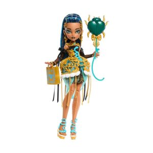 Mattel Monster High Scary Sweet Birthday Cleo De Nile Doll in Party Dress With Balloon & Gift