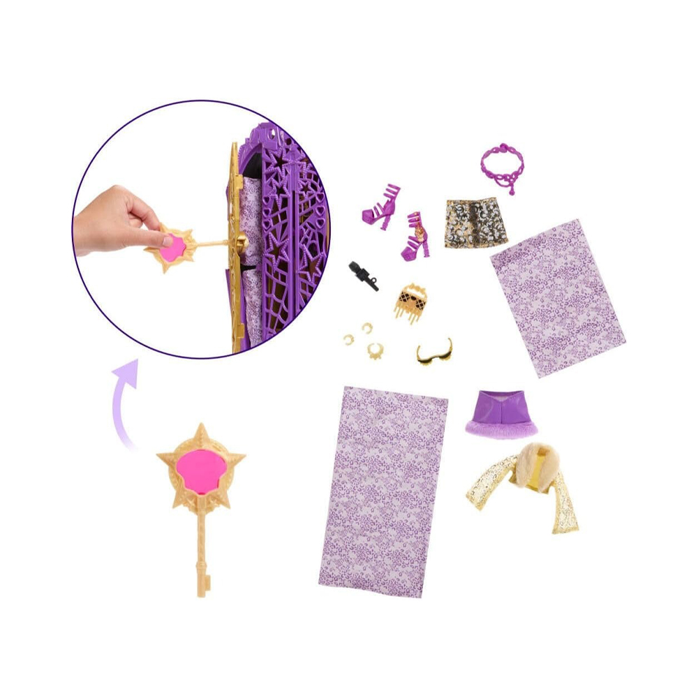 Mattel Monster High Skulltimate Secrets Hauntlywood Mysteries Doll, Clawdeen Wolf With 19+ Surprises - Image 3