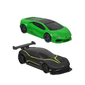 Mattel Hot Wheels Main Line 2-Pack 1:64 Aston Martin Vulcan & Lamborghini Huracán LP 610-4 (JBK09 Group FVN40-976C)