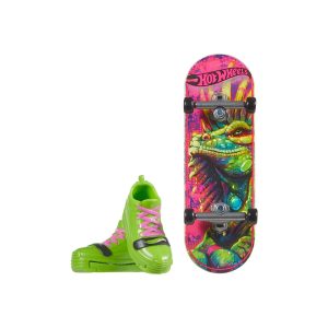 Mattel Hot Wheels Fingerboard & Skate Shoes - Rockin Reptile