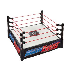 Mattel WWE Superstar Ring With Labels For Main Event & Raw
