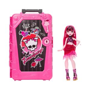 Mattel Monster High Skulltimate Secrets Gore-Geous Oasis Playset, Draculaura Doll And Accessories