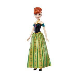 Mattel Disney Princess Frozen - Singing Anna Doll in Signature Clothing, Sings “Let It Go” from The Disney Movie Frozen