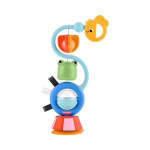 Mattel Fisher-Price Sensory Sounds High Chair Toy, Tray Activity For Baby Ages 3+ Months