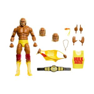 Mattel WWE Ultimate Edition Hulk Hogan Action Figure & Accessories Set, 6-Inch Collectible