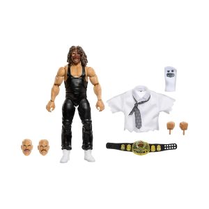 Mattel WWE Elite Collection Premium Live Event Mankind Action Figure Set, Summerslam Series Collectible