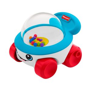 Mattel Fisher-Price Corn Popper Vehicle Push-Along Toy With Sounds For Baby & Toddler