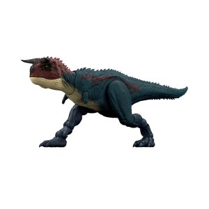Mattel Jurassic World Charge N Chomp Carnotaurus Running Roaring Dinosaur Action Figure, Digital Play Sound
