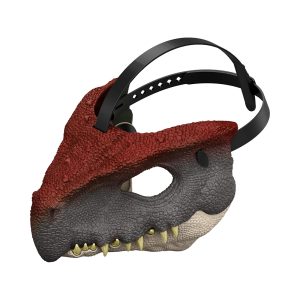 Mattel Jurassic World Rebirth Mutadon Dinosaur Movie Mask, Role Play Headgear, Jaw Opens For Chomp Action