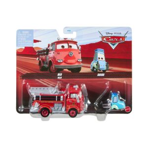 Mattel Disney Pixar Cars Metal Series 2-Pack Red & Guido