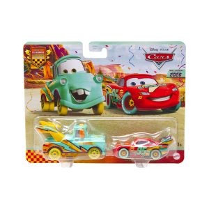 Mattel Disney Pixar Cars Metal Series 2-Pack Lightining McQueen & Mater
