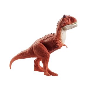 Mattel Jurassic World Rebirth Sound Surge Carnotaurus Dinosaur Figure With Authentic Design And Roar Sounds