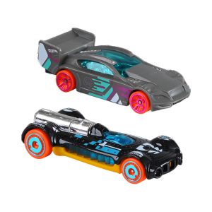 Mattel Hot Wheels Main Line 2-Pack 1:64 Retro-Active & Time Tracker (JLG10 Group FVN40-976C)