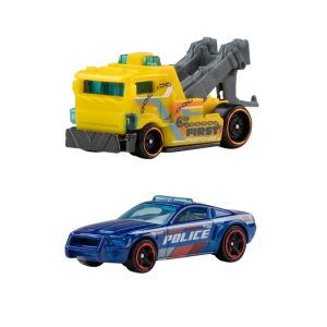 Mattel Hot Wheels Main Line 2-Pack 1:64 Heavy Hitcher & Ford Mustang GT Concept (JLG11 Group FVN40-976C)