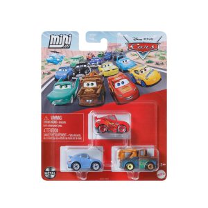 Mattel Disney and Pixar Cars Mini Racers 3-Pack Sally, McQueen & Mater