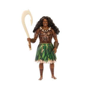 Mattel Disney Moana Maui Doll With Removable Fashion & 4 Accessories, Inspired By Live Action Movie