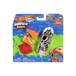 Mattel Hot Wheels Scratch N'' Skate Fingerboard - Fossil Freak