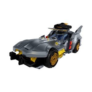 Mattel DC Premier Batmobile Vehicle, Batman Signature Crime Fighting Car With Bat-Drone Cannon