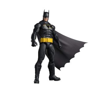 Mattel DC 12-Inch Batman Action Figure, Black Batsuit, 7 Points Of Articulation