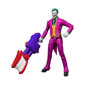 Mattel DC Premier 6.5 Inch The Joker Action Figure Series 1, 22 Articulations, Chatter Teeth Weapon