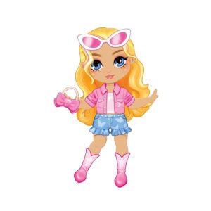Mattel Barbie Stickee Style Surprise Doll - Malibu