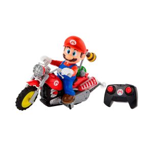 Mattel Hot Wheels RC Mario Wheelie Motocross RC, Remote-Controlled Battery-Powered Vehicle