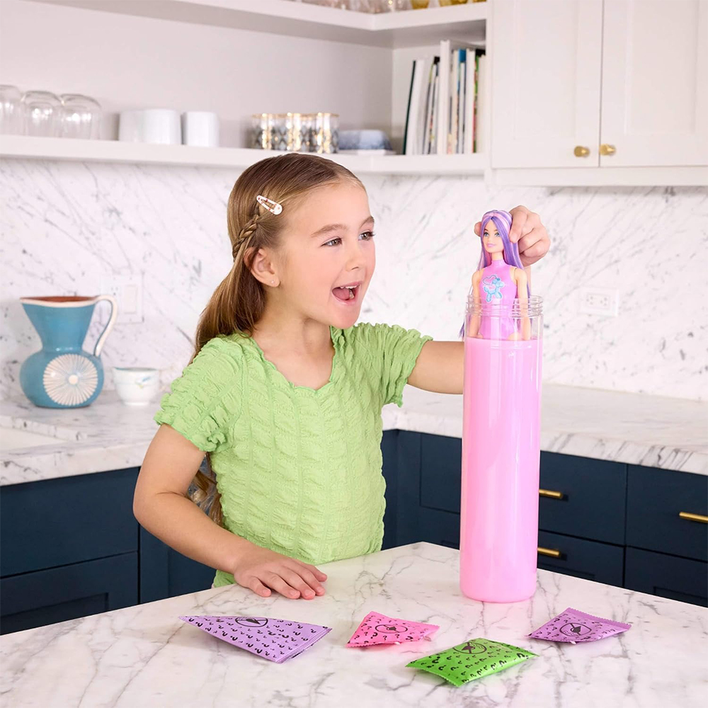 Mattel Barbie Color Reveal Mermaid Animals Series Doll & Accessories With 6 Surprises - Image 8
