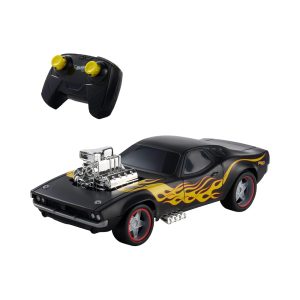 Mattel Hot Wheels RC 1:16 Scale Rodger Dodger, Remote-Control Toy Car, Battery-Operated